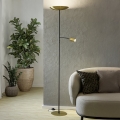 Eglo - Lampada da terra dimmerabile a LED LED/26,5W/230V + LED/4W oro