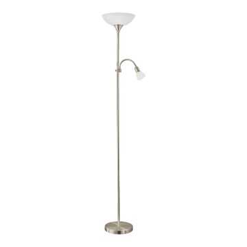 EGLO - Lampada LED da terra 1xE27/7W LED + 1xE14/4W LED