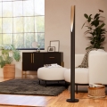 Eglo  - Lampada LED da terra 1xGU10/4,5W/230V 3000K nero/marrone