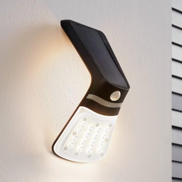 Eglo - Lampada solare con sensore LED/2W/3,7V IP44