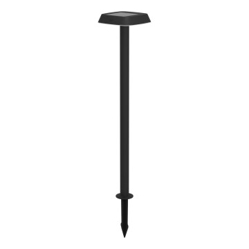 Eglo - Lampada solare LED con sensore LED/8,5W/3,7V 2200 mAh IP44 nera
