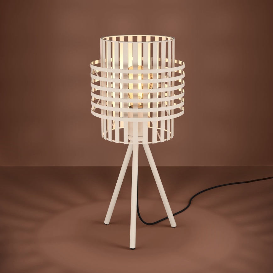 Eglo - Lampadaire 1xE27/40W/230V crème