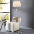 Eglo - Lampadaire 1xE27/60W + LED/2,1W