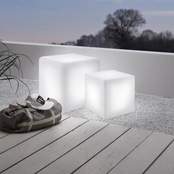 Eglo - Lampadaire d'extérieur 1xE27/15W/230V 40x40 cm IP65