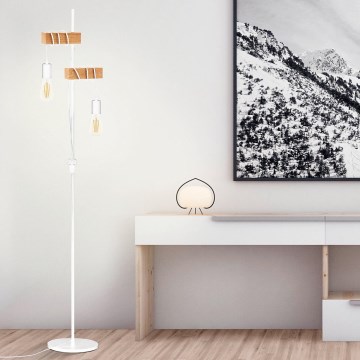 Eglo - Lampadaire TOWNSHEND 2xE27/10W/230V