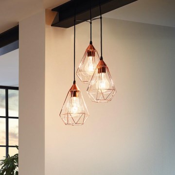 Eglo - Lampadario 3xE27/60W/230V