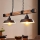 Eglo - Lampadario a sospensione con catena 2xE27/60W/230V - FSC certificato