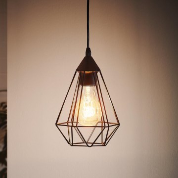 Eglo - Lampadario a sospensione con cavo 1xE27/60W/230V