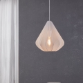 Eglo - Lampadario a sospensione con filo 1xE27/40W/230V diametro 33,5 cm bianco
