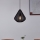 Eglo - Lampadario a sospensione con filo 1xE27/40W/230V diametro 33,5 cm nero