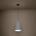 Eglo - Lampadario a sospensione con filo 1xE27/40W/230V grigio