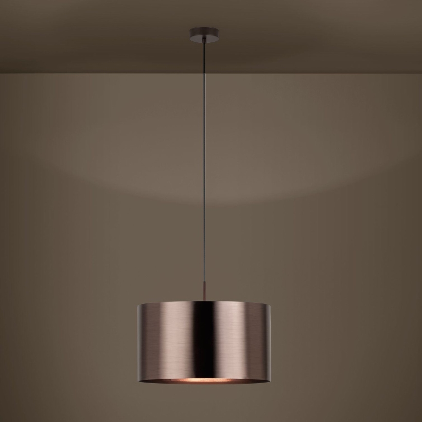 Eglo - Lampadario a sospensione con filo 1xE27/60W/230V rame