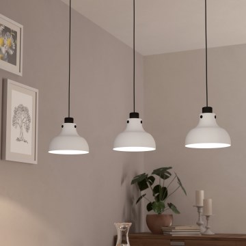 Eglo - Lampadario a sospensione con filo 3xE27/40W/230V