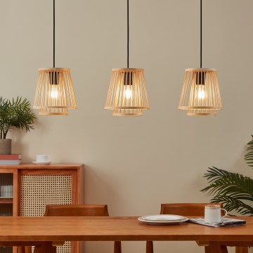 Eglo - Lampadario a sospensione con filo 3xE27/40W/230V