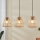 Eglo - Lampadario a sospensione con filo 3xE27/40W/230V