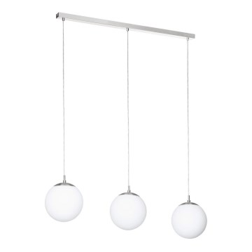 Eglo - Lampadario a sospensione con filo 3xE27/40W/230V