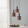 Eglo - Lampadario a sospensione con filo 3xE27/60W/230V