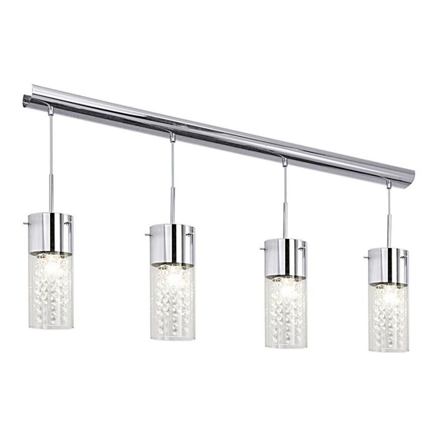 Eglo - Lampadario a sospensione con filo 4xE14/60W/230V