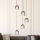 Eglo - Lampadario a sospensione con filo 5xE27/28W/230V grigio