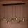 Eglo - Lampadario a sospensione con filo 6xE27/40W/230V oro
