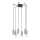 Eglo - Lampadario a sospensione con filo 6xE27/40W/230V ragno