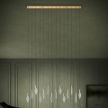 Eglo - Lampadario a sospensione con filo LED dimmerabile 14xLED/3,3W/230V 3000K oro