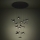 Eglo - Lampadario a sospensione con filo LED dimmerabile 17xLED/3W/230V 3000K nero