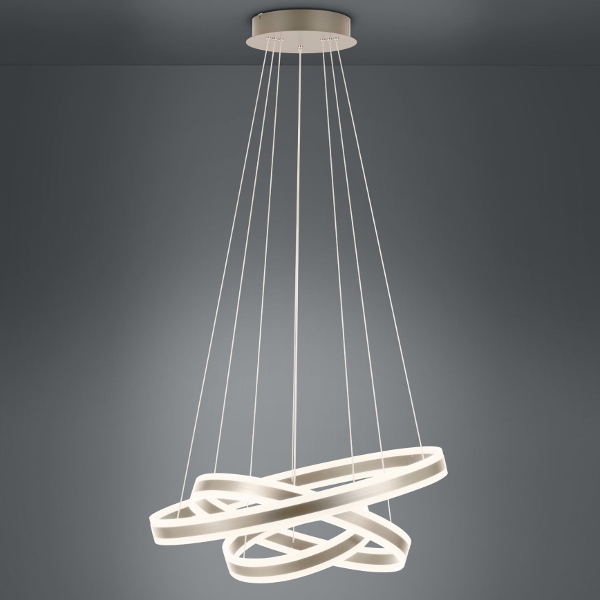 Eglo - Lampadario a sospensione con filo LED dimmerabile LED/78W/230V + LED/70W + LED/34W