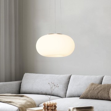 EGLO - Lampadario a sospensione con filo OPTICA 2xE27/60W diametro 35 cm