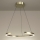 Eglo - Lampadario a sospensione dimmerabile su cavo LED/24,8W/230V 2200-6500K dorato + telecomando