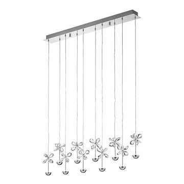 Eglo - Lampadario LED a sospensione con filo 10xLED/2,5W/230V