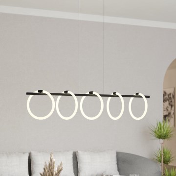 Eglo - Lampadario LED a sospensione con filo 5xLED/7W/230V