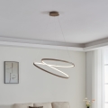 Eglo - Lampadario LED a sospensione con filo LED/42W/230V 3000K beige