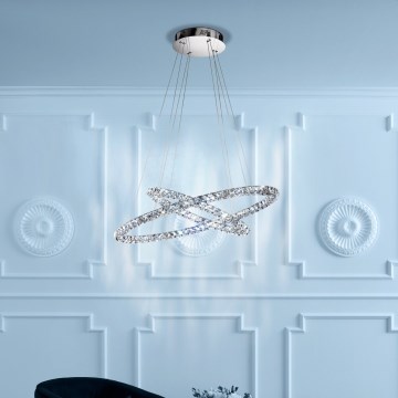 Eglo - Lampadario LED a sospensione con filo LED/56,1W/230V