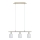 Eglo - Lampadario LED a sospensione con filo MY CHOICE 3xE14/4W/230V cromo opaco/bianco