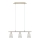 Eglo - Lampadario LED a sospensione con filo MY CHOICE 3xE14/4W/230V cromo opaco/color crema