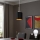 Eglo - Lampadario LED a sospensione con filo TUNJA 1xE27/60W/230V nero