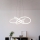 Eglo - Lampadario LED dimmerabile a sospensione con cavo LED/48,7W/230V 2200-6500K bianco + telecomando