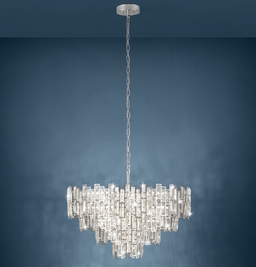 Eglo -Lampadario LED su catena 10xE14/25W/230V d. 78 cm