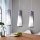 EGLO - Lampadario sospeso 3xE27/60W fumo