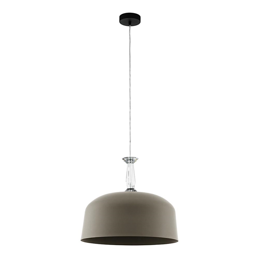 Eglo - Lampadario su filo 3xE27/10W/230V marrone