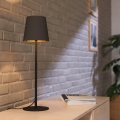 Eglo - Lampe de table 1xE14/40W/230V noire/marron