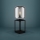 Eglo - Lampe de table 1xE27/40W/230V fumé