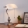Eglo - Lampe de table 1xE27/60W/230V blanc/chrome brillant
