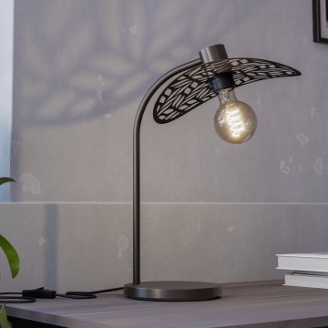 Eglo - Lampe de table 1xE27/60W/230V bronze