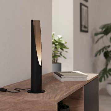 Eglo - Lampe de table LED 1xGU10/4,5W/230V 3000K noir/marron