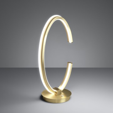 Eglo - Lampe de table LED dimmable, 12W/230V, 2200-6500K, dorée