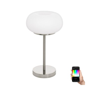 Eglo - Lampe de table LED RGB à intensité variable OPTICA-C LED/16W/230V d. 27,5 cm