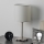 Eglo - Lampe de table LED TUNJA 1xE27/60W/230V 26,5 cm chrome mat/blanc