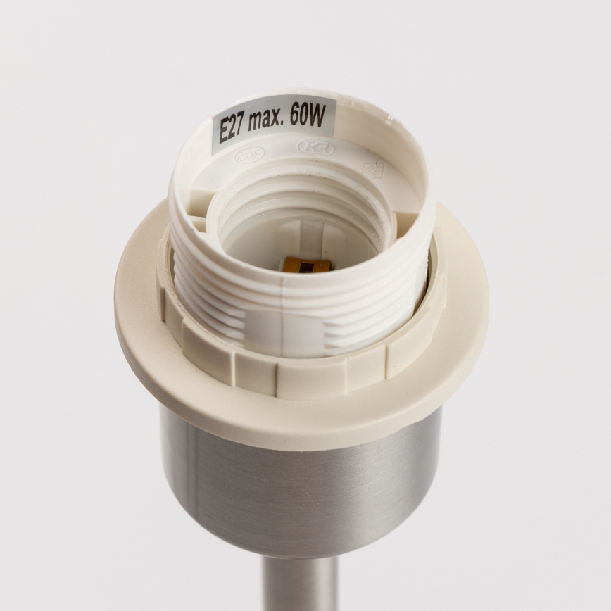 Eglo - Lampe de table LED TUNJA 1xE27/60W/230V crème